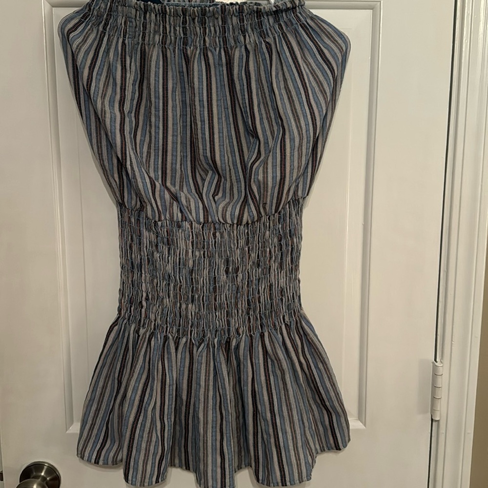 Blue Life strapless romper